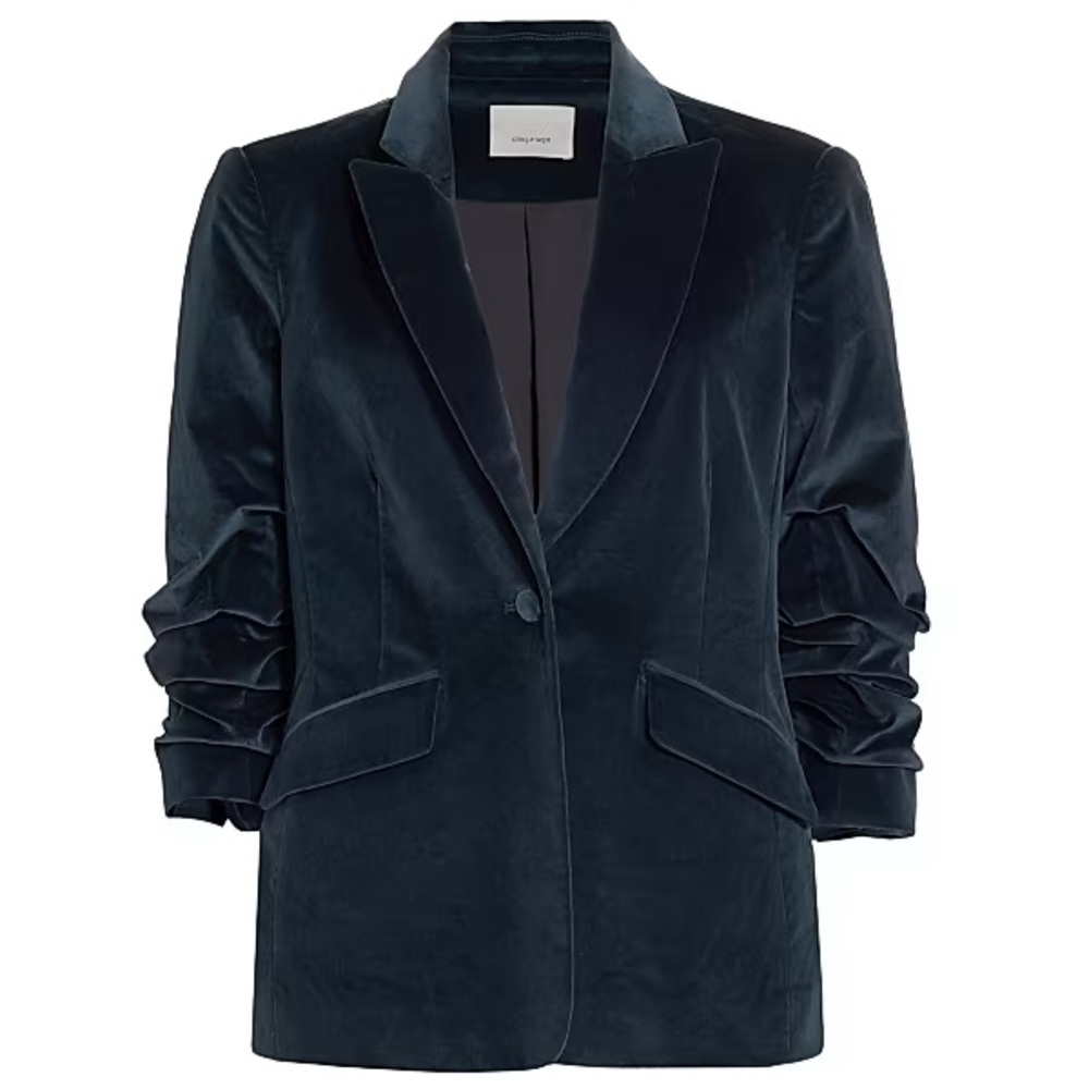 Cinq à Sept Midnight Velvet Blazer